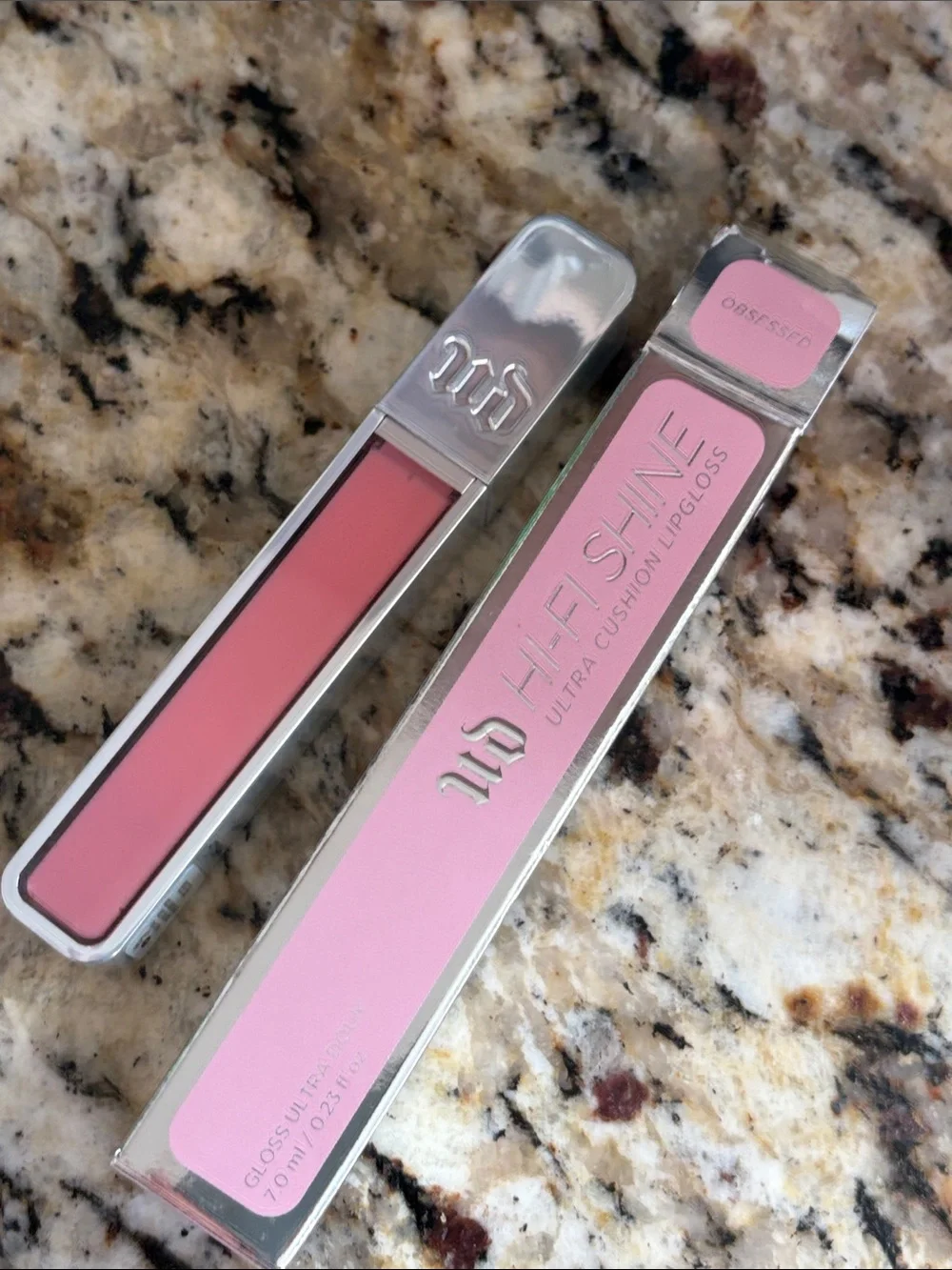 ⚡️🖤Urban Decay Hi‑Fi Shine Lip Gloss Obsessed